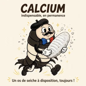 Mini : l'os de seiche, source de calcium