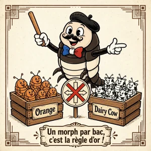 Mini : un morph par bac, la règle d'or